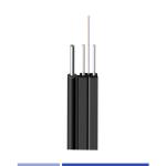 2 Core Singlemode Fiber Optic Drop Cable 9/125 G657A1 LSZH For Outdoor