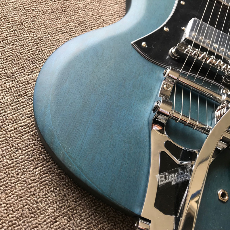 Custom SG Electric Guitar with Matt Finishing