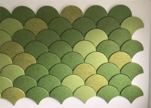 Quality 100% Polyester Fiber 3d Acoustic Felt Tiles Cubic Panel For Wall Decoration wholesale