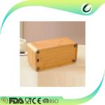 bamboo wood restaurant tissue box
