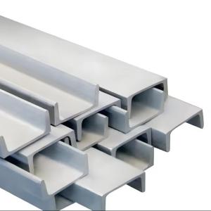 Quality JIS Standard SS400 75x40x4x7mm U Channel Steel for Metal Building Material 1-12m Length wholesale