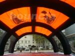 210D PVC Coated Nylon Inflatable Paintball Arena For Paintball Bunker
