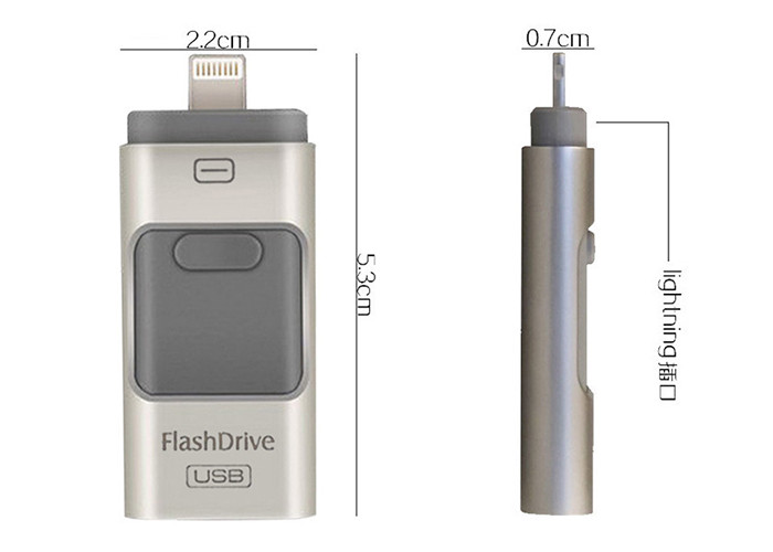 Durable Data Storage Flash Drive For Iphone And Android Fast Writing Speed