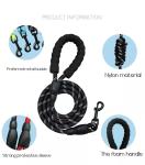 Sturdy Reflective Pet Rope Leashes Nylon Dog Cat Led Leash