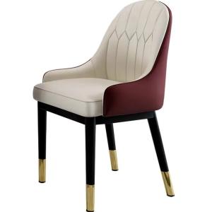 Quality Contemporary High Back Upholstered Dining Chairs Patchwork Modern Dining Chair wholesale