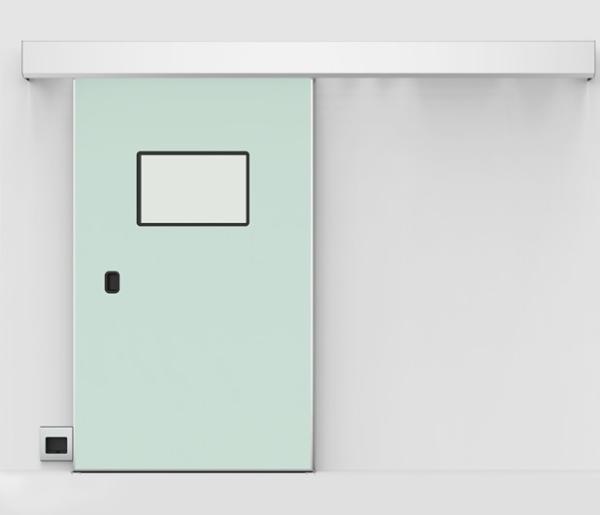 1.0mm Automatic Clean Room Doors Stainless Steel Hermetically Sealed Sliding