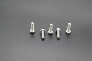 Quality Full Thread Flanged Hex Head Bolts M10X20 Zinc Plated For Mechanical Machine wholesale