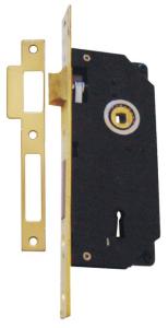 China Iron Mortise Door Lock Mechanism Adjustable Latch Steel Deadbolt Mortise Bathroom Lock on sale