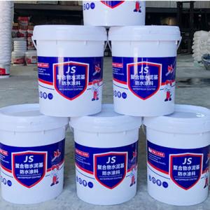 Quality Industrial Acrylic Modified Cementitious Waterproofing JS Waterproof Coating With Strong Adhesion Chemical Resistance wholesale