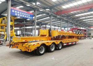 Quality 3 Axles 60T Gooseneck Low Bed Semi Trailer wholesale