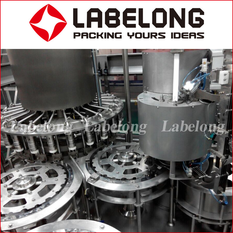 Glass Bottle 8000bph Juice Filling Machine 600ml Full Automatic