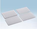 Non Skirted Clear Alphanumeric Grid 96 Well PCR Plate