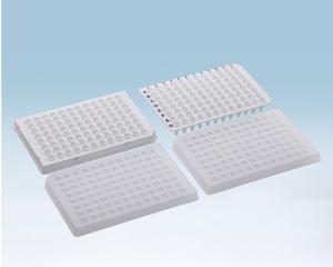Quality Non Skirted Clear Alphanumeric Grid 96 Well PCR Plate wholesale