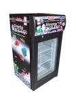 50L hot sale digital control counter top glass door ice cream commercial