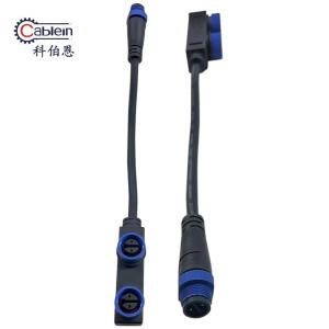 Quality 4 Pin IP68 Waterproof LED Connectors 500V Cable Jacket OD 6 - 14mm wholesale