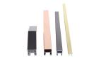 Glass Stair Balustrade Handrails for Deck Railings in Black/Grey/Gold/Rose Gold