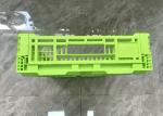 Store 600*400*120mm Fruit And Vegetable Plastic Crates Logo Printing