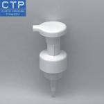 Clip Lock Plastic Foam Pump Customer Color Cream Dispenser For Household