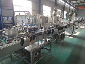 China Automatic Vial Liquid Beverage Filling Machine , Monoblock Liquid Filling Machine on sale