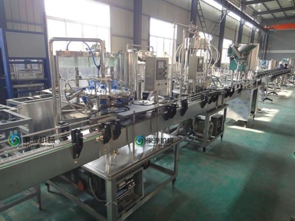 Automatic Vial Liquid Beverage Filling Machine , Monoblock Liquid Filling