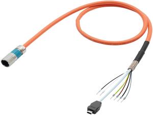 Quality Bending Resistant Servo Drive Robot Wiring Harness M23 Aviation Head 4C*1.5mm2 wholesale