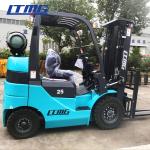 2.5 Tonne Lpg Gasoline Forklift Truck With Solid Tire Optional Engine Energy