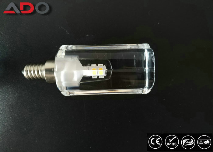 Clear Crystal Led Candle Light Bulbs Lm80 Dimmable Type 90lm / W 4000k
