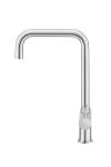 stylish space Modern Kitchen Faucets Double Handle Monobloc