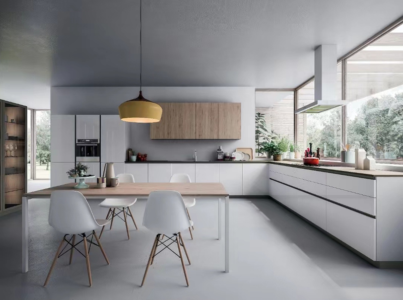 Renovating Your Kitchen Choose Our E1 MDF Carcass Material L Shape Kitchen Cabinet