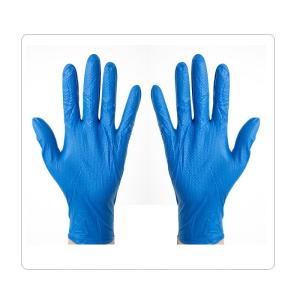 Quality Gardening Blue Nitrile Disposable Work Gloves With High Flexibility wholesale
