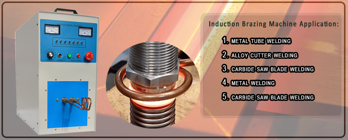 25KHZ 380V Copper Tube Induction Heating Machine for Welding Soldering Brazing