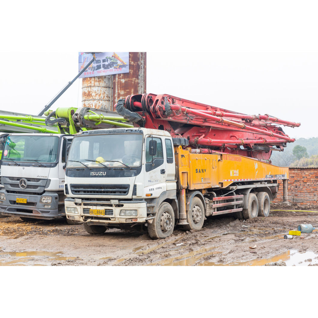 2018 Sy 52m Concrete Mounted Pump Truck on Isuz Chassis