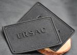 Twill Woven Fabric Heat Transfer Labels Customised With Printed Silicone Logos