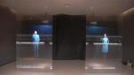 Self Adhesive Holographic Back Projection Film High Contrast, 45 Degree Angle