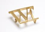 Simple Design Gold Color Stainless Steel Personalized Belt Buckles Metal