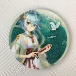 Customized Acrylic Coaster with Anime figure/star/Cartoon figure/Company Logo