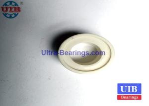Quality Low Friction Full Ceramic High Temperature Bearings ZRO2 High Speed With PTFE Cage wholesale