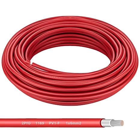 LOW VOLTAGE Solar Cable 4.0 mm PVC Insulation Tinned Copper Conductor for Sun Cable Solar Project