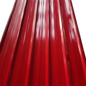 Quality CGCC Color Coated Roofing Sheet 26 Gauge Ppgi Corrugated Sheet wholesale