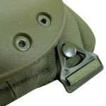Regular 8 Holes Green Knee Elbow Pads Set Fall Protection Gear for Adults 100%