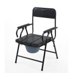 Aluminum Alloy Medical Transport Wheelchair Folding Shower Toilet Wheelchair For