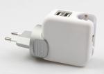 Custom Max 2.1A Universal Power Plug Adapter With Car Charger 58*58*30MM