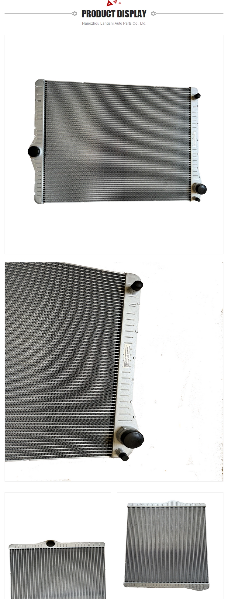 Aluminum Radiator for BMW 17118669005 17118662853 17118663676 17118615994 17117603745