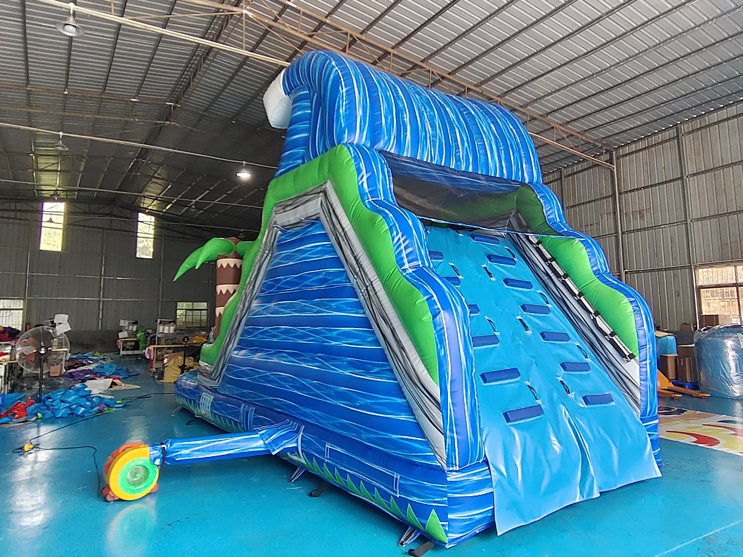 Factory Commercial Summer Inflatable Water Slides Inflatable Slides Castle