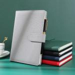 Business Gift Box A5 Thickened Soft Leather Notebook with Customized Logo