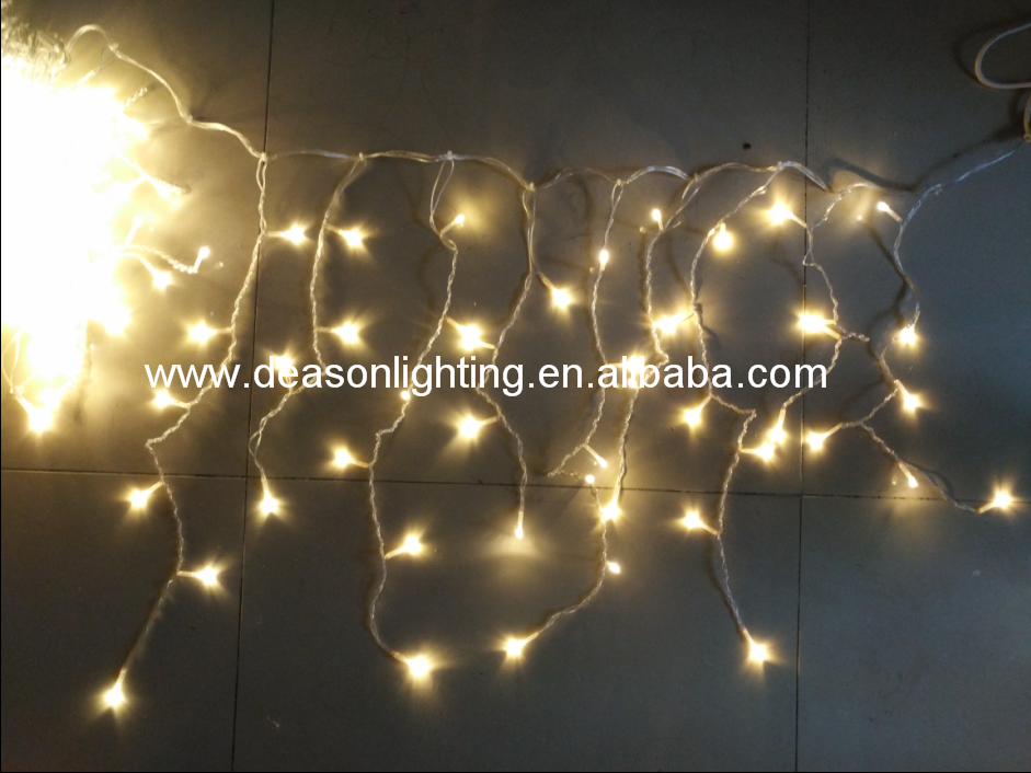 RGB led icicle lights