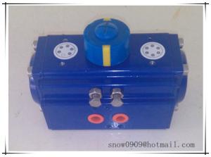 Quality epoxy coated rack and pinion pneumatic rotary valve actuator cylinder wholesale
