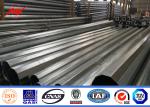30m/S 220kv Double Circuit Galvanized Steel Power Pole
