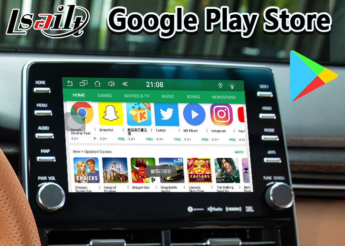 Lsait 4+64GB Android Interface GPS Navigation For Toyota Avalon Camry RAV4 Panasonic