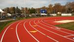 Eco Friendly Sound Reduction Jogging Track Material Non Toxic Fadeless